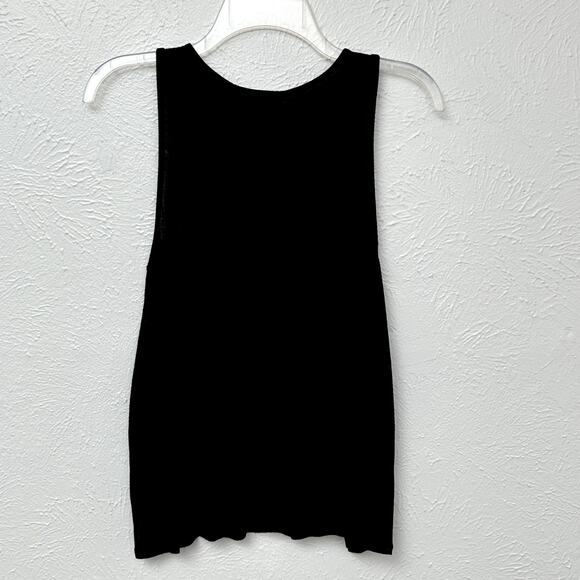 American Rag Black Embroidered Tank Top - Picture 7 of 9
